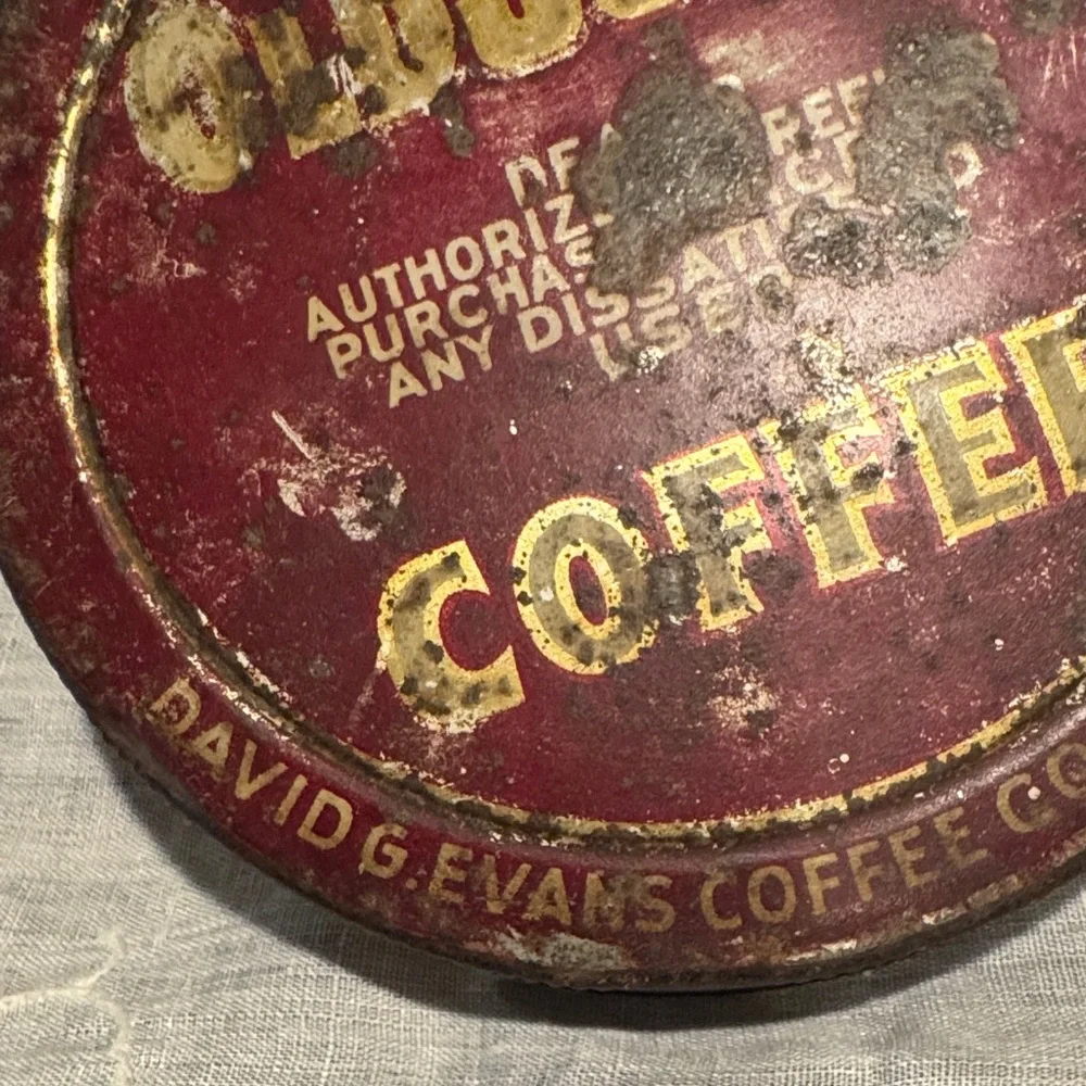 Vintage Collectable Coffee Metal Tin Lid - Picture 11 of 16